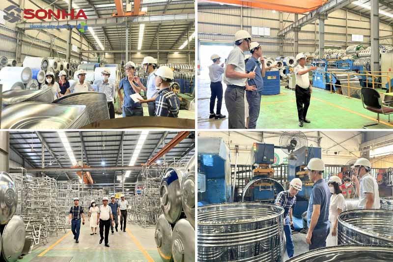 Bồn inox Sơn Hà 1000L (đứng) (F960) 14 Bồn inox Sơn Hà 1000L (đứng) (F960) 13