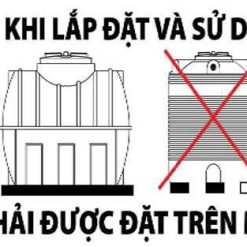 Bồn nhựa Sơn Hà 1000L (ngang) 25