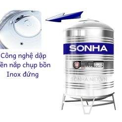 Bồn inox Sơn Hà 1000L (đứng) (F960) 22 Bồn inox Sơn Hà 1000L (đứng) (F960) 21