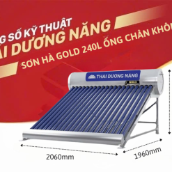 Thái dương năng Gold 24 ống Ø58 (240L) 15