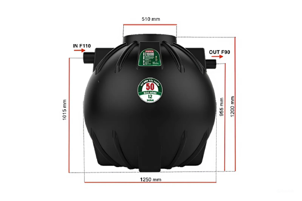 Bồn tự hoại Septic Sơn Hà 1000L 39