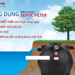 Bồn tự hoại Septic Sơn Hà 2500l 23