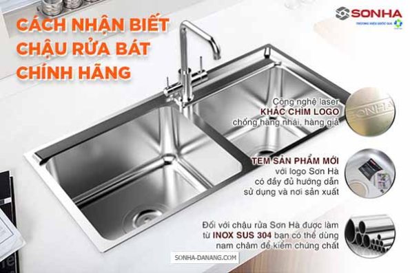 Chậu rửa chén inox Sơn Hà S.80.D.2.3 37