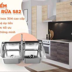 Chậu rửa chén inox Sơn Hà S.82.D.1.3 26 Chậu rửa chén inox Sơn Hà S.82.D.1.3 25
